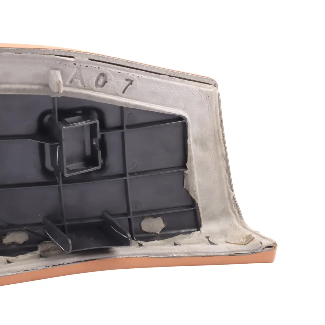 Backrest Left N/S Side Finisher Leather Vernasca Cognac to BMW X3 G01 Rear Seat with Part number 7470921 BMW X3 G01 Rear Seat Backrest Left N/S Side Finisher Leather Vernasca Cognac - SKU 7470921 - Part number 7470921