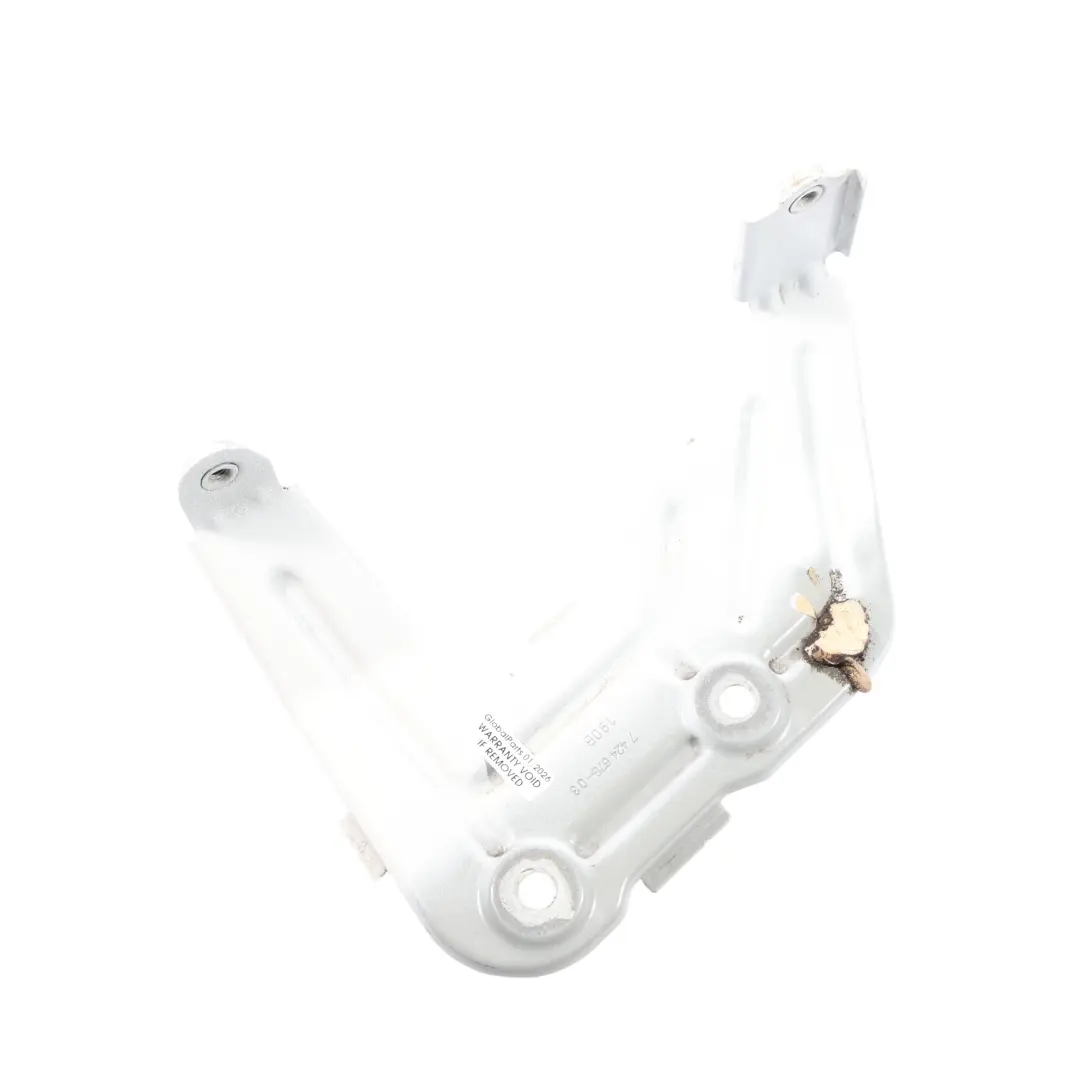 Front Side Panel Fender Bracket Holder Left N/S Alpinweiss 3 - 300 to BMW X3 G01 with Part number 7475804 BMW X3 G01 Front Side Panel Fender Bracket Holder Left N/S Alpinweiss 3 - 300 - SKU 7475804-AW - Part number 7475804