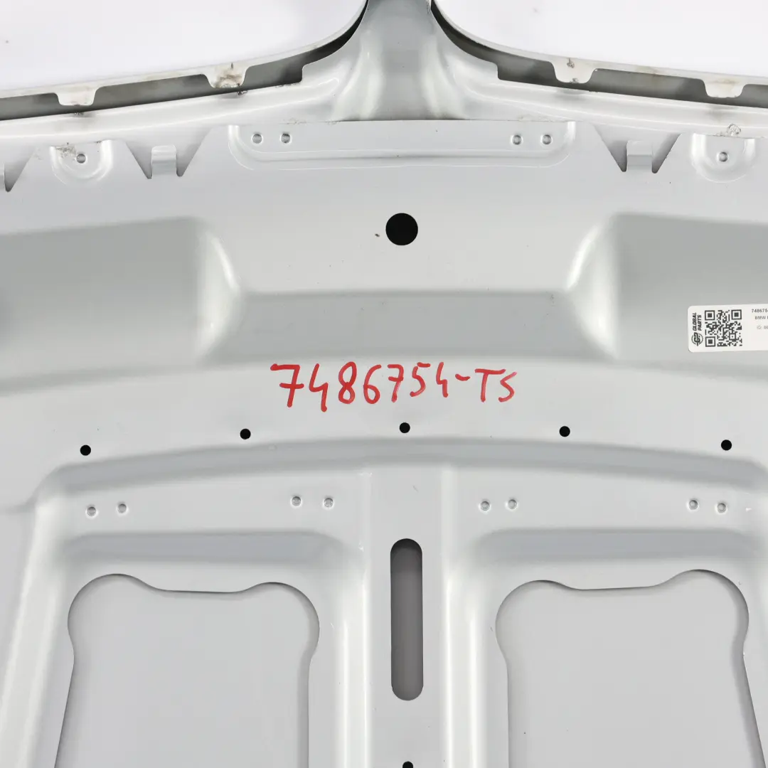 Maska Pokrywa Silnika Titansilber Srebrny Metalik - 354 do BMW X5 E70 o numerze 7486754 BMW X5 E70 Maska Pokrywa Silnika Titansilber Srebrny Metalik - 354 - SKU 7486754-TS - Numer Części 7486754