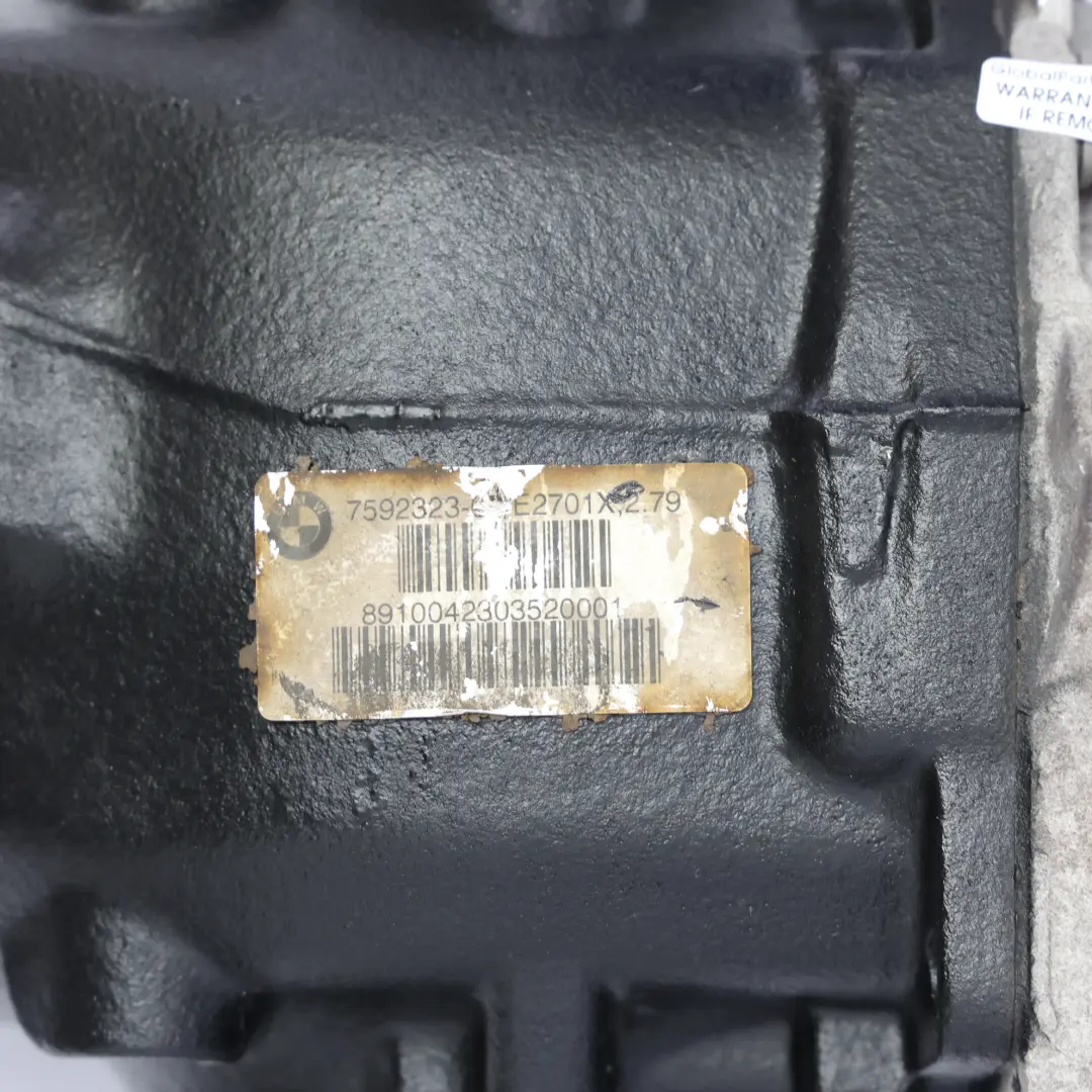 BMW E90 E91 E92 325d M57N2 Arriere Differentiel 2,79 GARANTIE - SKU 7566195 - Numéro de pièce 7566195