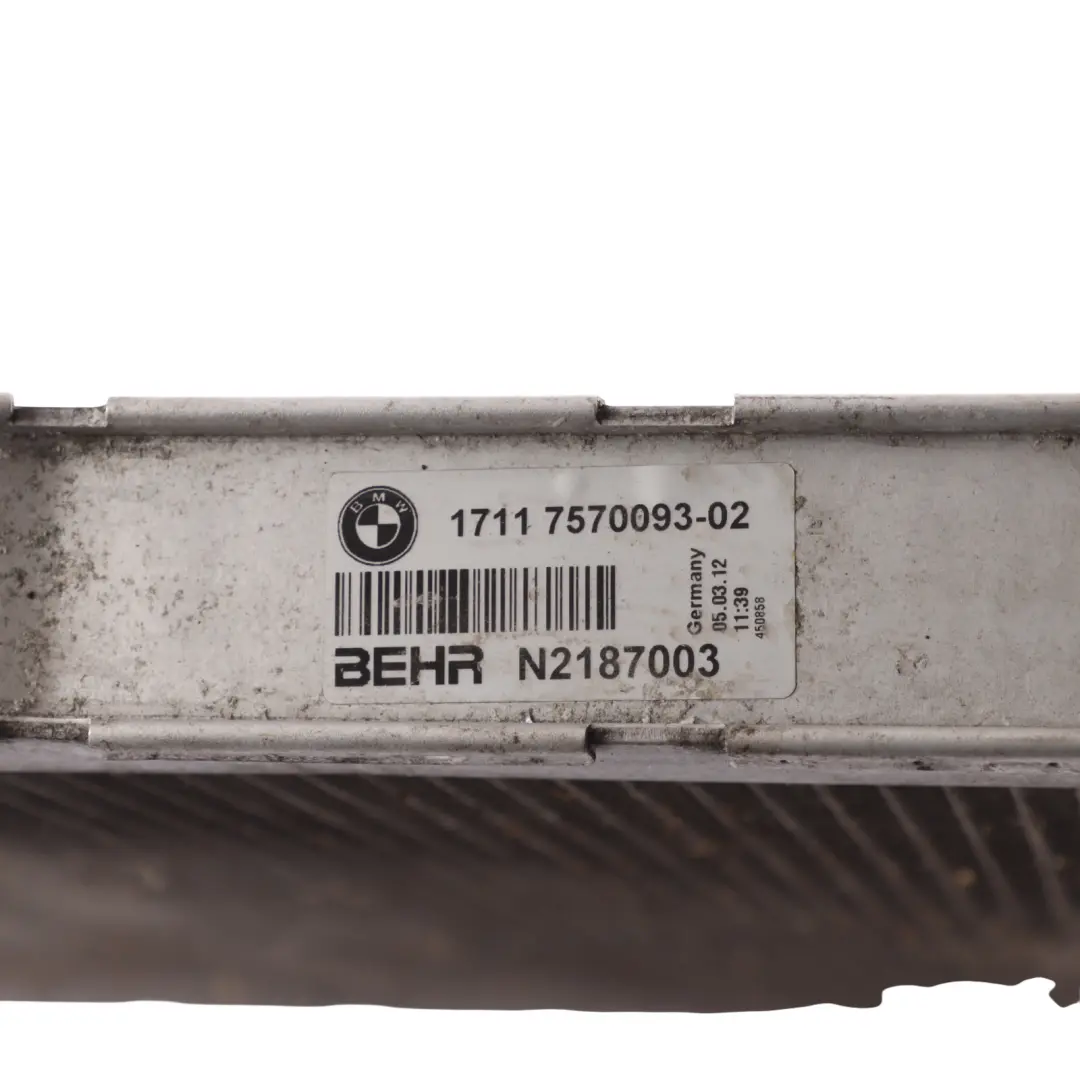 BMW F01 F02 F03 N63 N74 Engine Water Radiator Coolant Cooler - SKU 7570093 - Part number 7570093