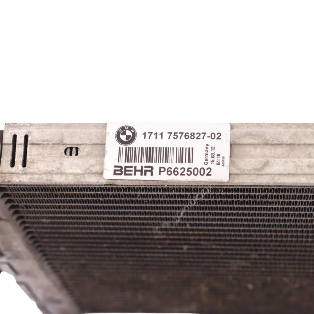 BMW F01 F02 F03 N63 N74 Engine Water Coolant Radiator Petrol - SKU 7576827 - Part number 7576827