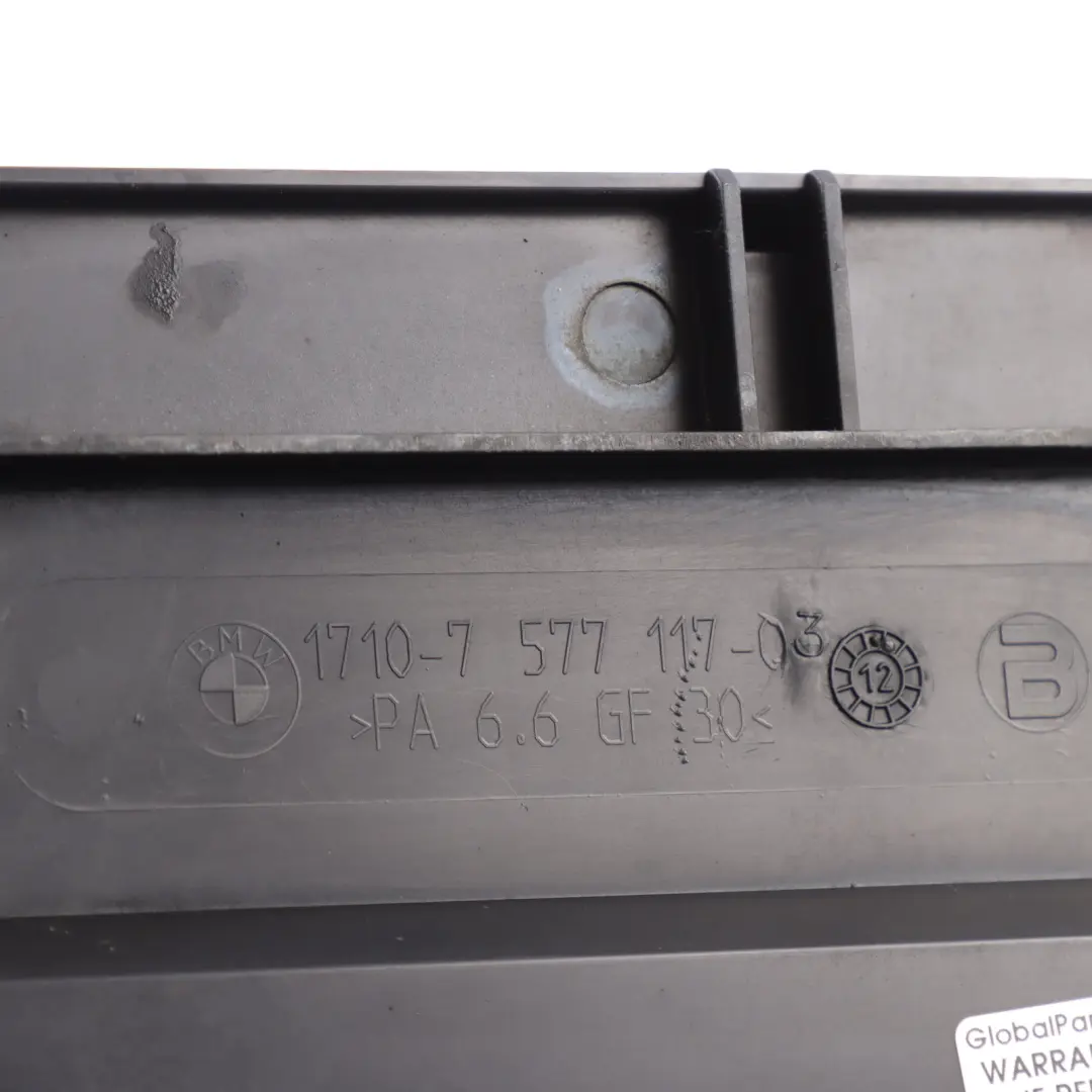 Radiator Mount Upper Carrier Holder Cover Shroud to BMW F01 F02 F03 F04 with Part number 7577117 BMW F01 F02 F03 F04 Radiator Mount Upper Carrier Holder Cover Shroud - SKU 7577117 - Part number 7577117