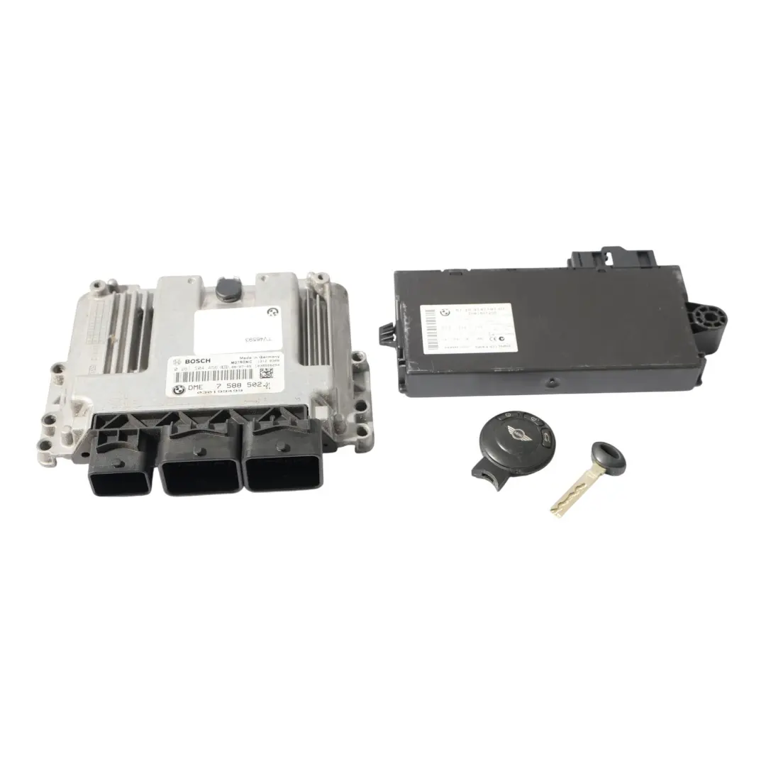 Komputer Silnika ECU DME 7588502 Zestaw do Mini Cooper R55 R56 N12 1.6 120 KM o numerze 12147572264 Mini Cooper R55 R56 N12 1.6 120 KM Komputer Silnika ECU DME 7588502 Zestaw - SKU 7588502-8 - Numer Części 12147572264