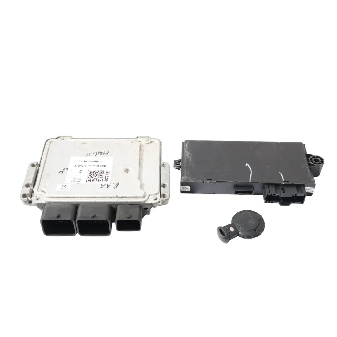 Mini Cooper R55 R56 N12 1.6 120 Ch Kit Calculateur Moteur ECU DME 7588502 CAS3 - SKU 7588502-8 - Numéro de pièce 12147572264 