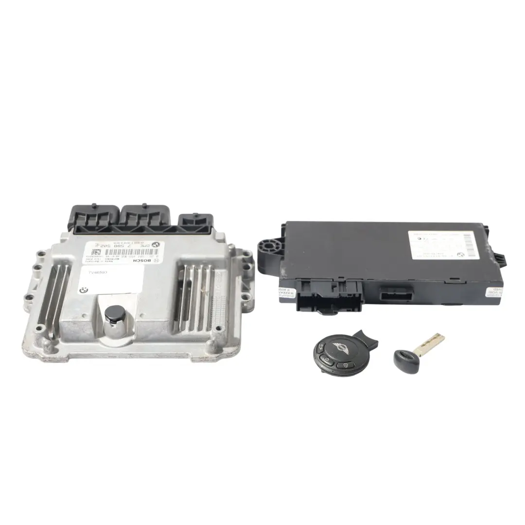 Mini Cooper R55 R56 N12 1.6 120HP Motor Kit ECU DME 7588502 CAS3 Clave Manual - SKU 7588502-8 - Número de pieza 12147572264 