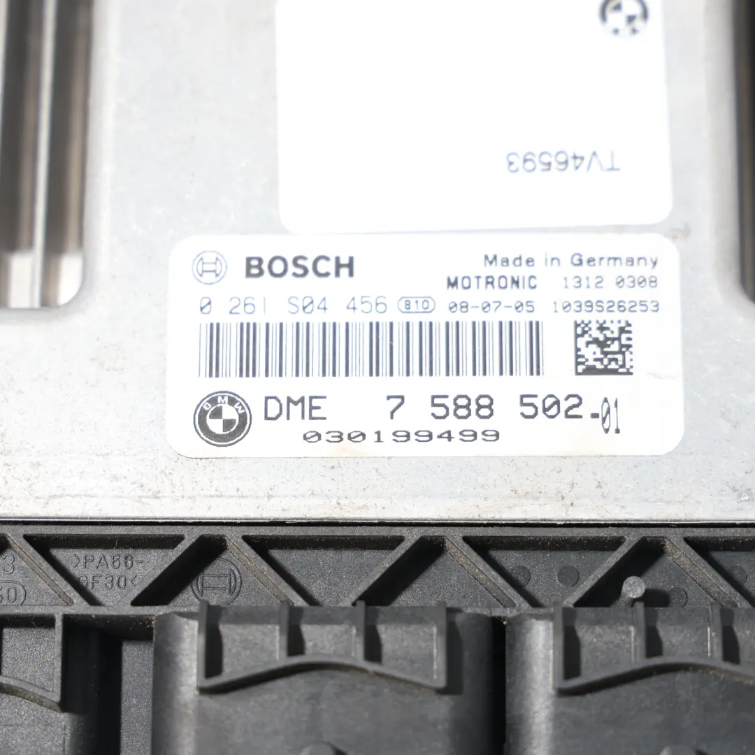 Mini Cooper R55 R56 N12 1.6 120 Ch Kit Calculateur Moteur ECU DME 7588502 CAS3 - SKU 7588502-8 - Numéro de pièce 12147572264 