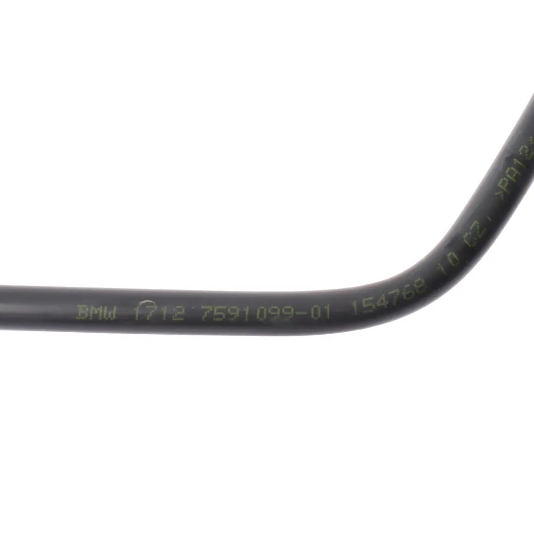 BMW F01 F02 F03 F04 N74 Water Coolant Return Pipe Hose Line - SKU 7591099 - Part number 7591099