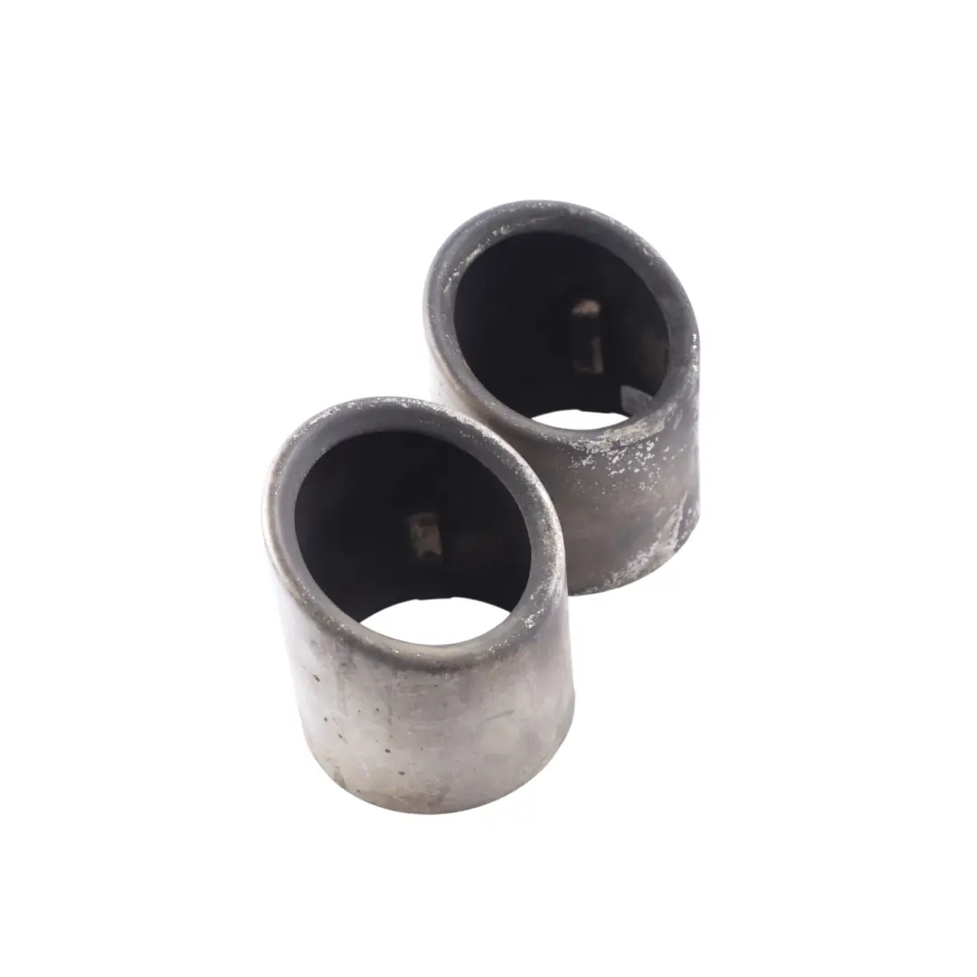 BMW X1 E84 Tailpipe Exhaust TIp Trim Aluminium Look - SKU 7618683 - Part number 7618683