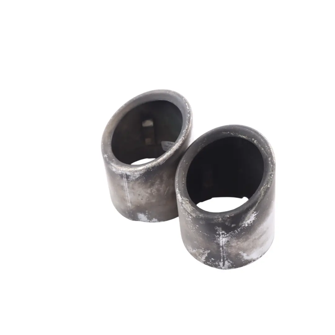 BMW X1 E84 Tailpipe Exhaust TIp Trim Aluminium Look - SKU 7618683 - Part number 7618683