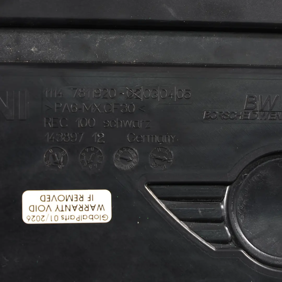 Mini R55 R56 R57 LCI N47N Copertura Del Motore Acustica Diesel - SKU 7811920-1 - Numero di parte 7811920