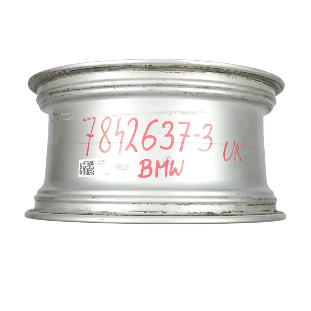 Alloy Rim 18" M Double Spoke 355 9J ET:41 to BMW X1 E84 Silver Rear Wheel with Part number 7842637 BMW X1 E84 Silver Rear Wheel Alloy Rim 18" M Double Spoke 355 9J ET:41 - SKU 7842637-3 - Part number 7842637