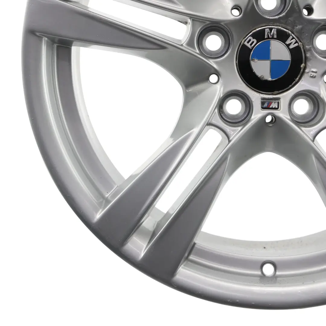 BMW X1 E84 Silver Rear Wheel Alloy Rim 18" M Double Spoke 355 9J ET:41 - SKU 7842637-3 - Part number 7842637
