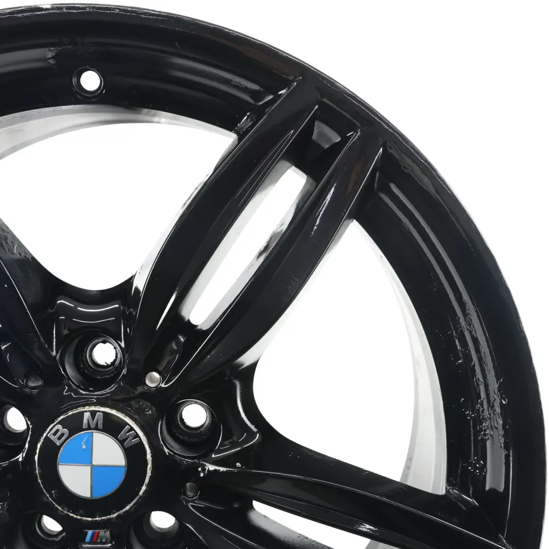Negro llanta trasera aleación M doble radio 351 9J 19 "ET:44 para BMW F10 F12 con número de pieza 7842653 BMW F10 F12 Negro llanta trasera aleación M doble radio 351 9J 19 "ET:44 - SKU 7842653-1 - Número de pieza 7842653