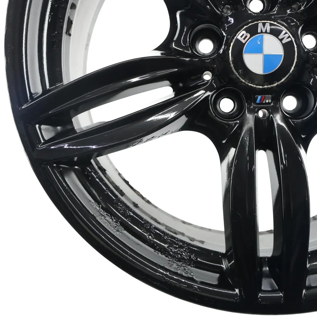 Schwarzes Hinterrad Leicht metall felge 9J 19" ET:44 für BMW F10 F12 mit Teilenummer 7842653 BMW F10 F12 Schwarzes Hinterrad Leicht metall felge 9J 19" ET:44 - SKU 7842653-1 - Teilenummer 7842653