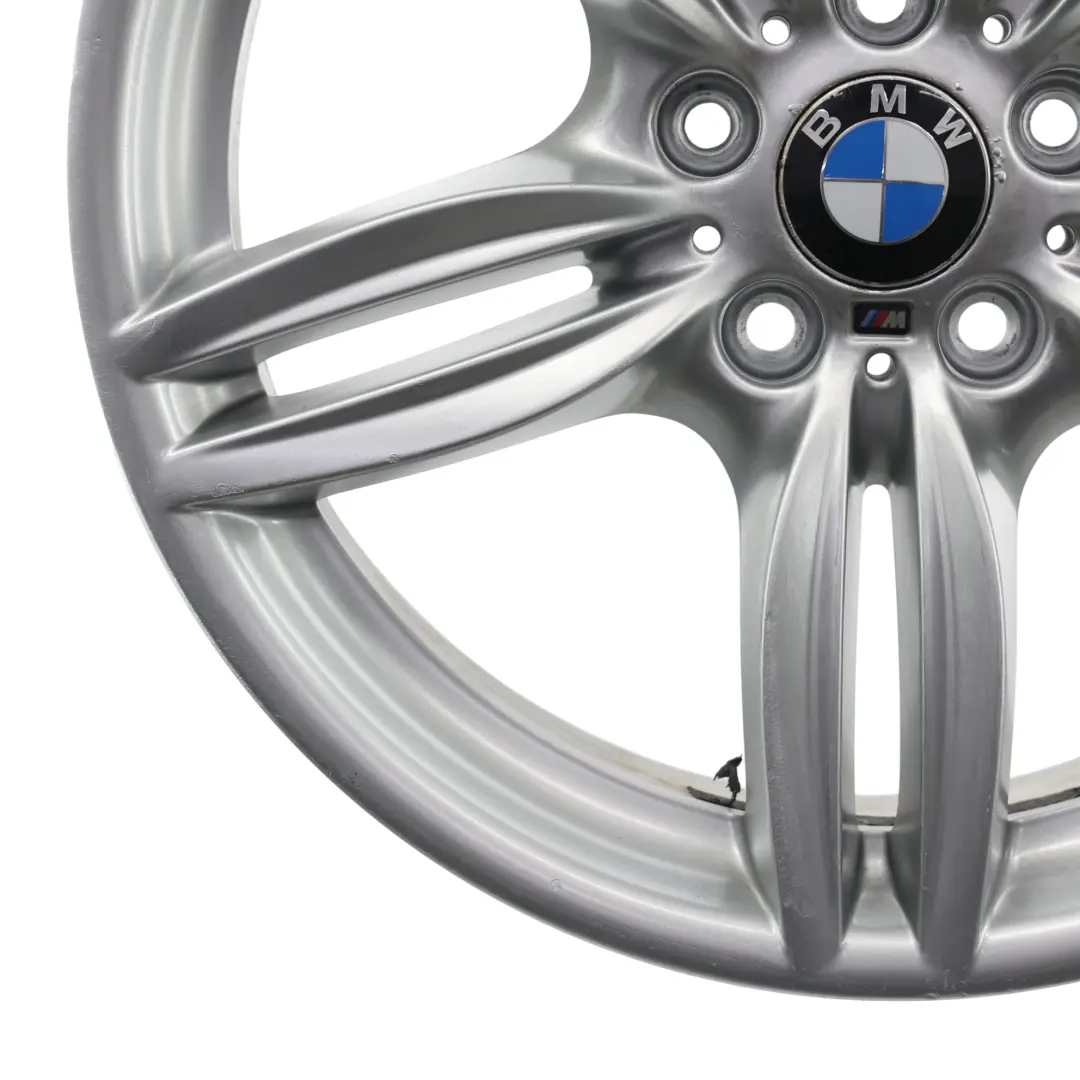 BMW F10 F12 Wheel Rim Alloy Rear M Double Spoke 351 Silver 9J 19" ET:44 - SKU 7842653-11 - Part number 7842653