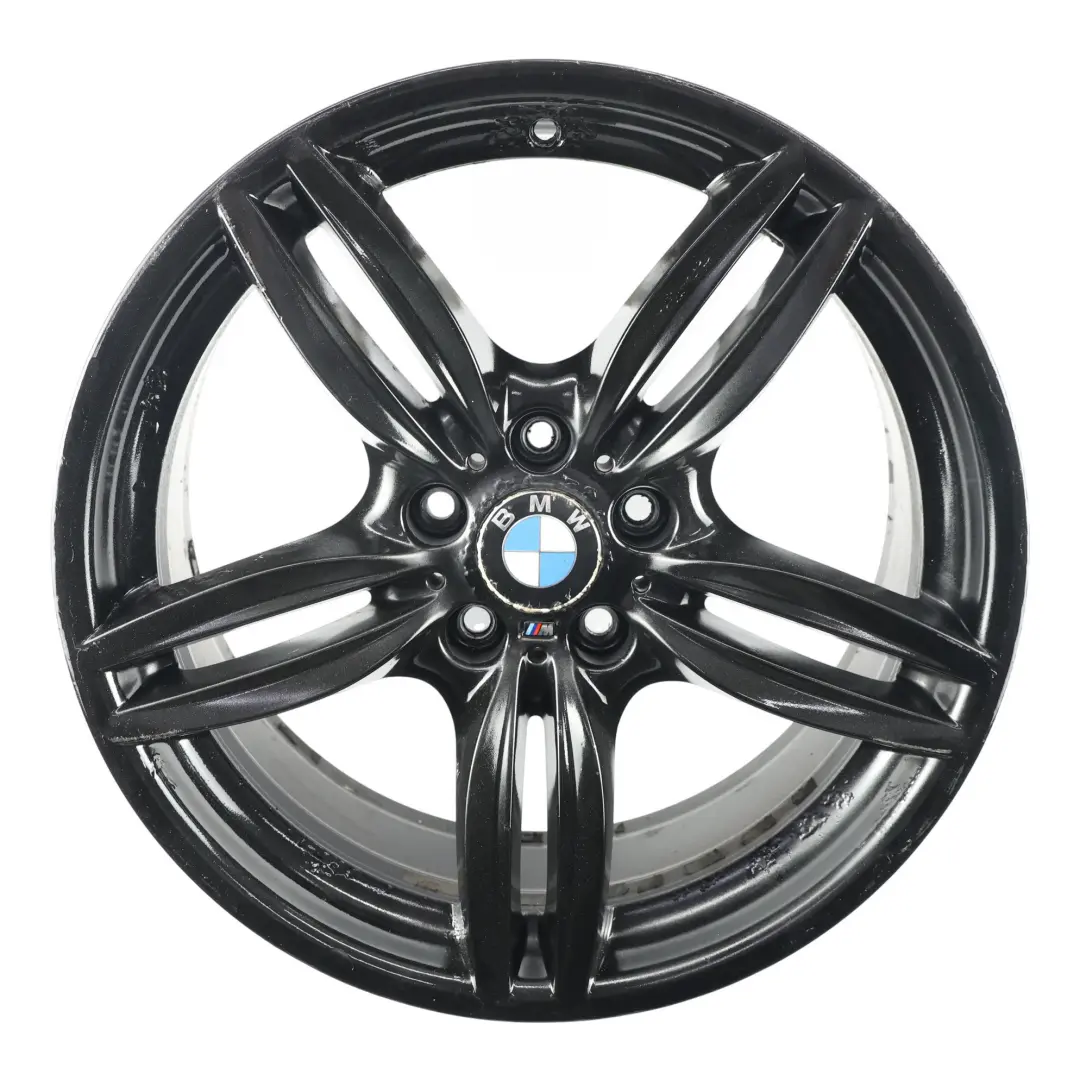 BMW F10 F12 Schwarzes Hinterrad Leicht metall felge 9J 19" ET:44 - SKU 7842653-2 - Teilenummer 7842653