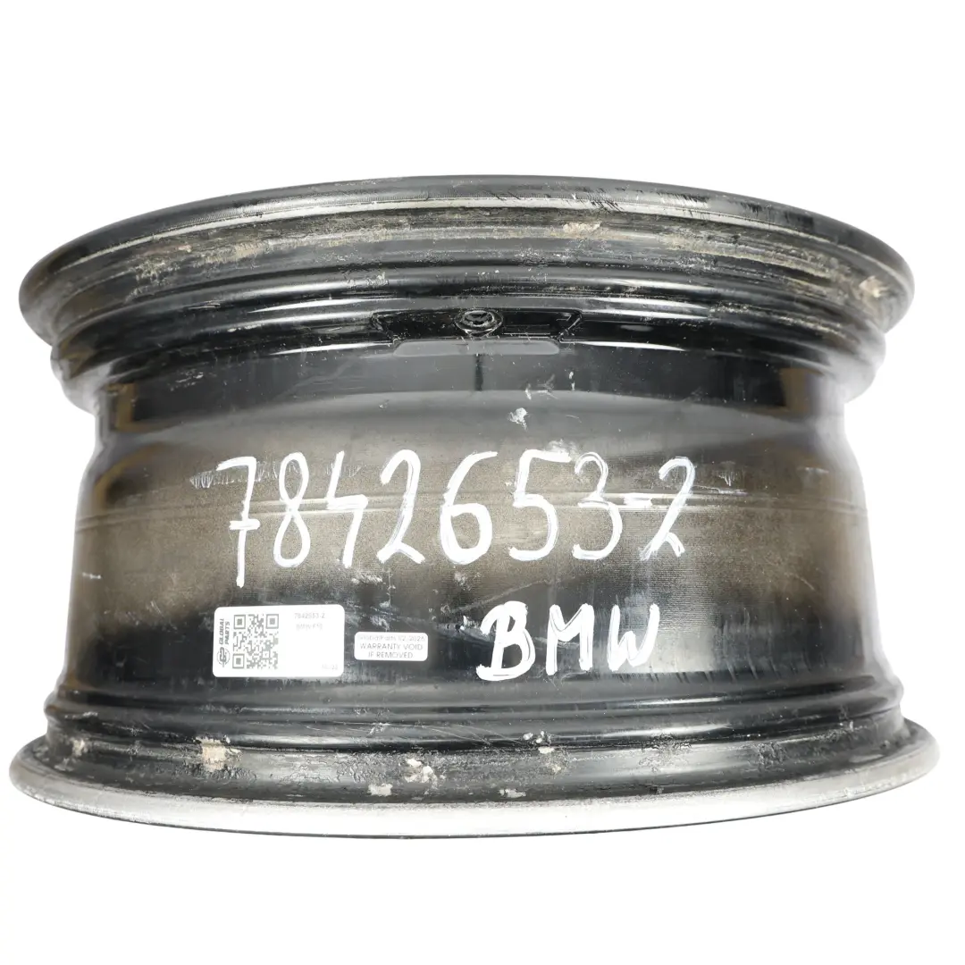 BMW F10 F12 Black Rear Wheel Alloy Rim M Double Spoke 351 9J 19" ET:44 - SKU 7842653-2 - Part number 7842653