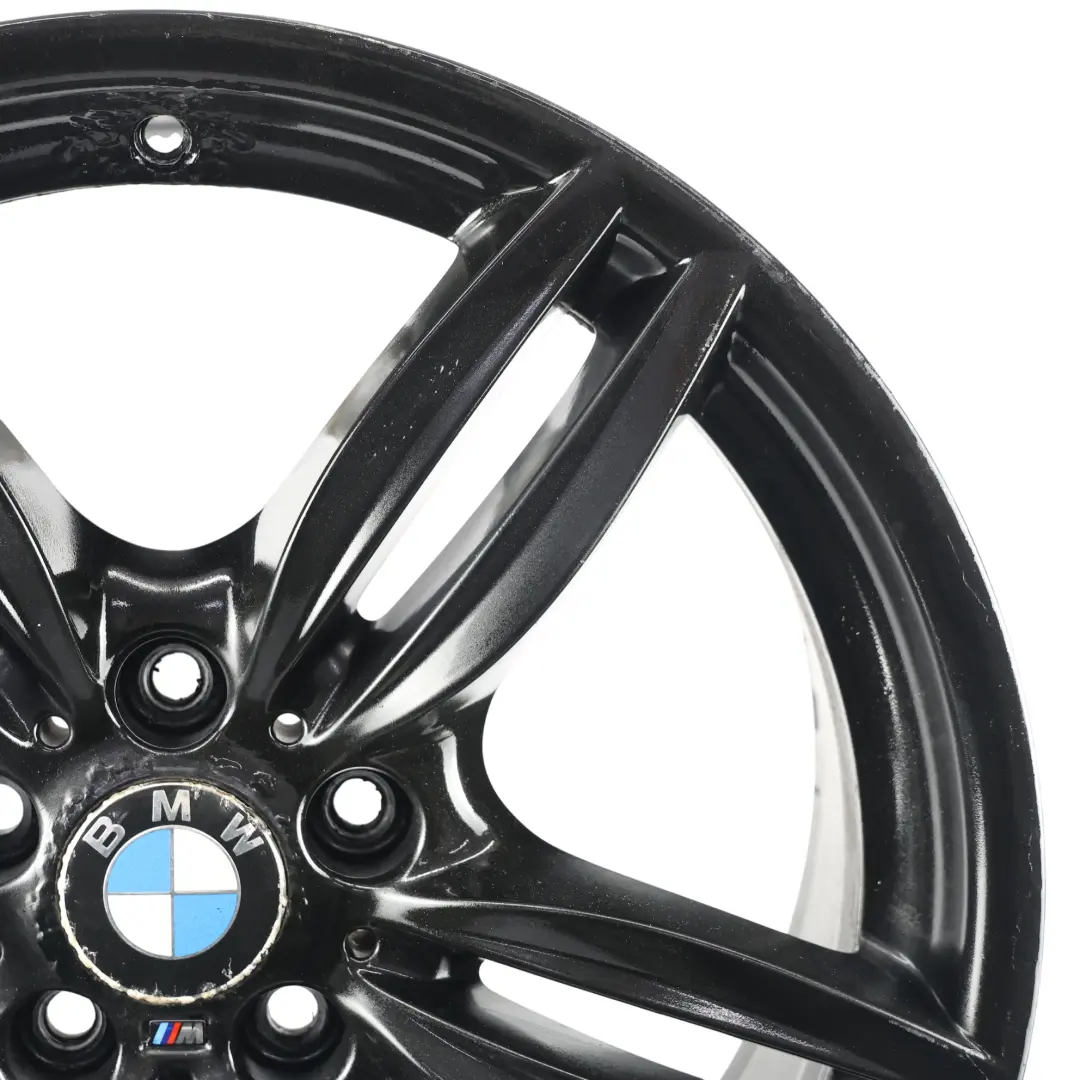 Schwarzes Hinterrad Leicht metall felge 9J 19" ET:44 für BMW F10 F12 mit Teilenummer 7842653 BMW F10 F12 Schwarzes Hinterrad Leicht metall felge 9J 19" ET:44 - SKU 7842653-2 - Teilenummer 7842653