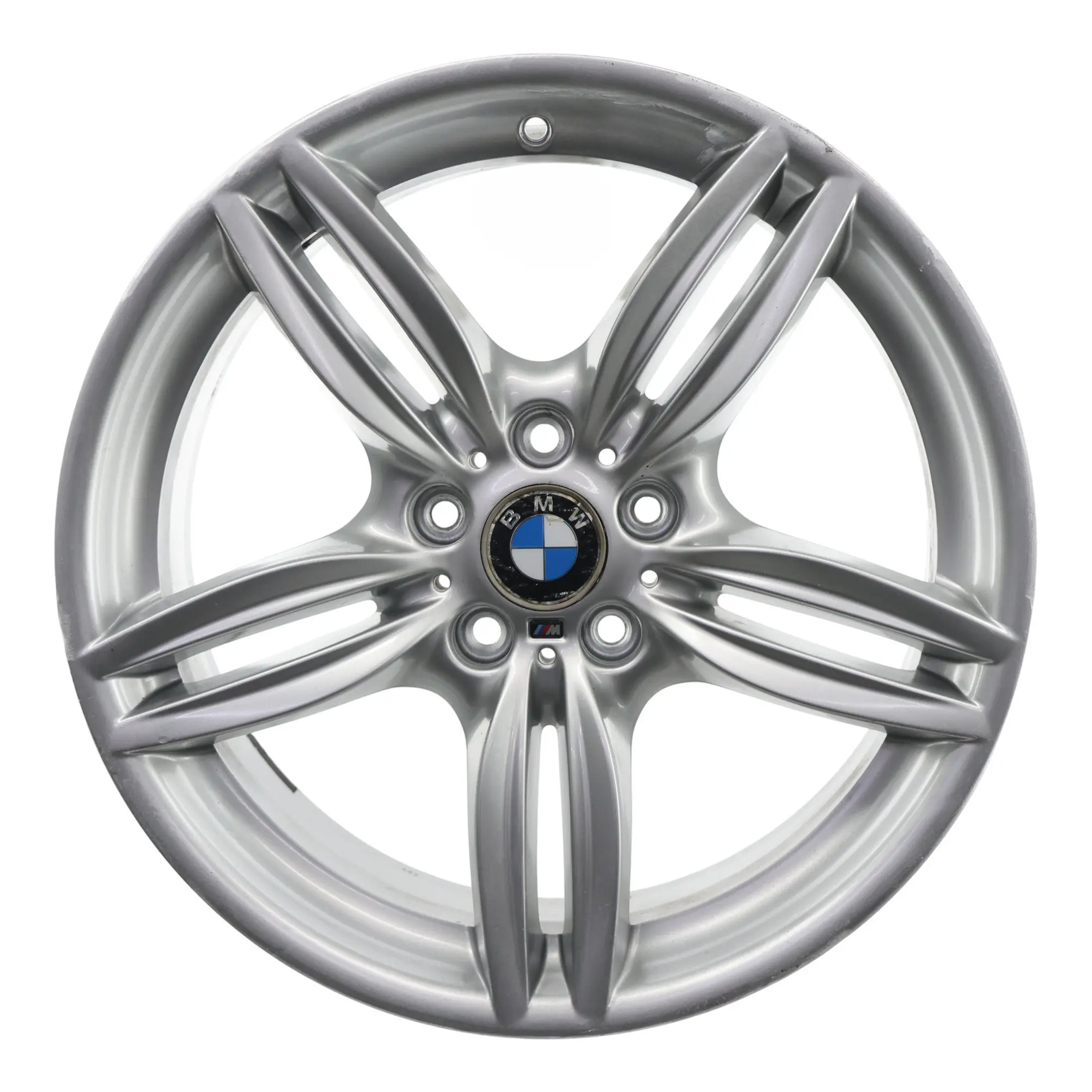 BMW F10 F12 Cerchio Lega Posteriore Argento 9J 19" ET:44 7842653