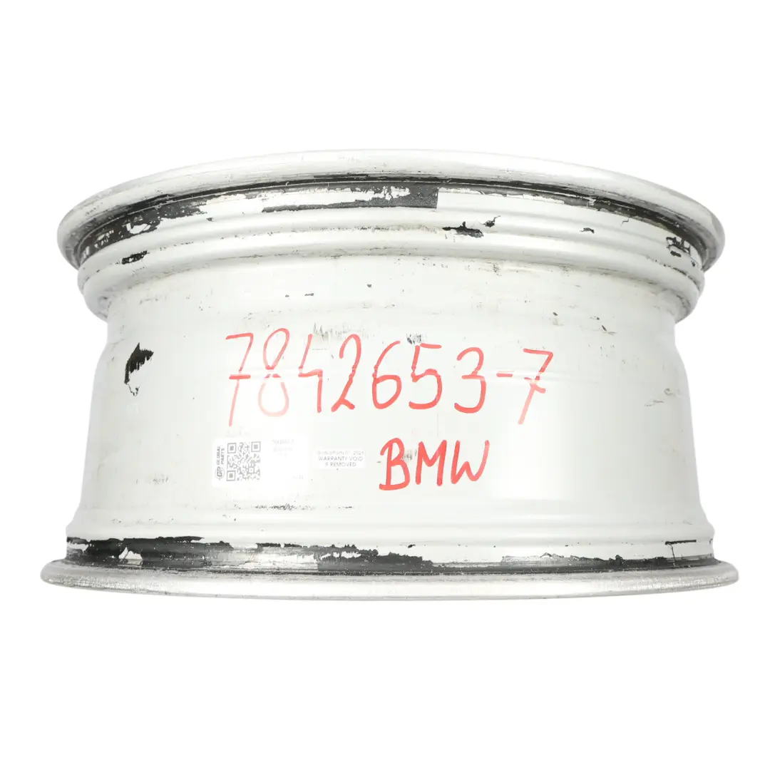 BMW F10 F12 Silberne Hinter Rad Felge M Doppel Speiche 351 9J 19" ET:44 - SKU 7842653-7 - Teilenummer 7842653