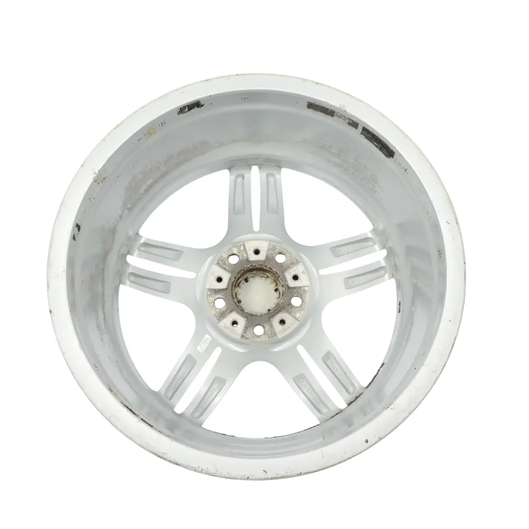BMW F10 F12 Silberne Hinter Rad Felge M Doppel Speiche 351 9J 19" ET:44 - SKU 7842653-7 - Teilenummer 7842653