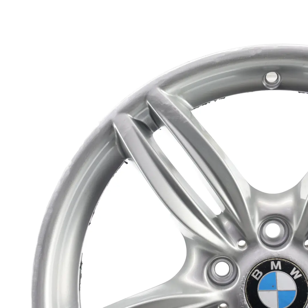 BMW F10 F12 Silberne Hinter Rad Felge M Doppel Speiche 351 9J 19" ET:44 - SKU 7842653-7 - Teilenummer 7842653