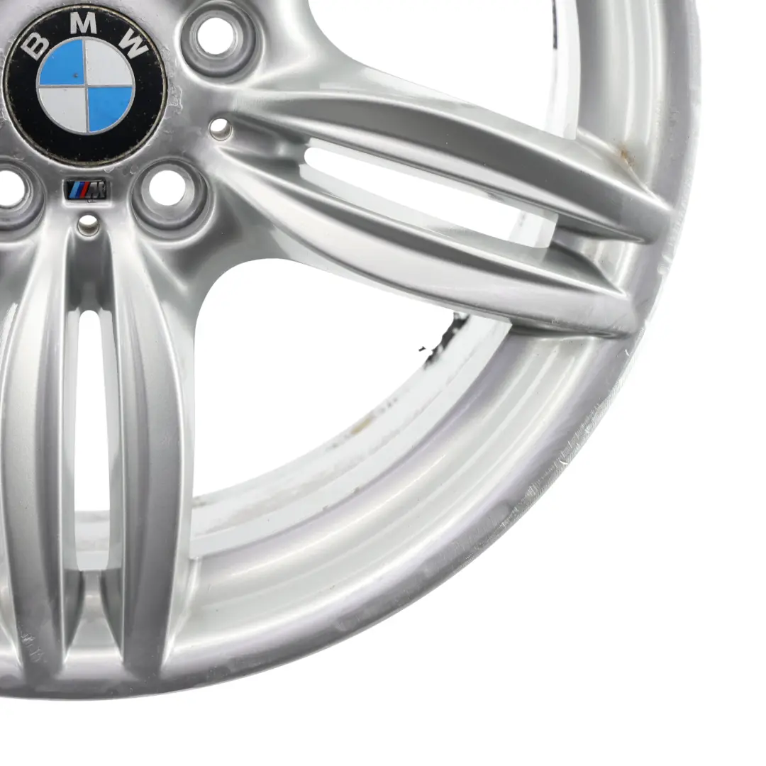 BMW F10 F12 Rear Wheel Alloy Rim M Double Spoke 351 Silver 9J 19" ET:44 - SKU 7842653-7 - Part number 7842653