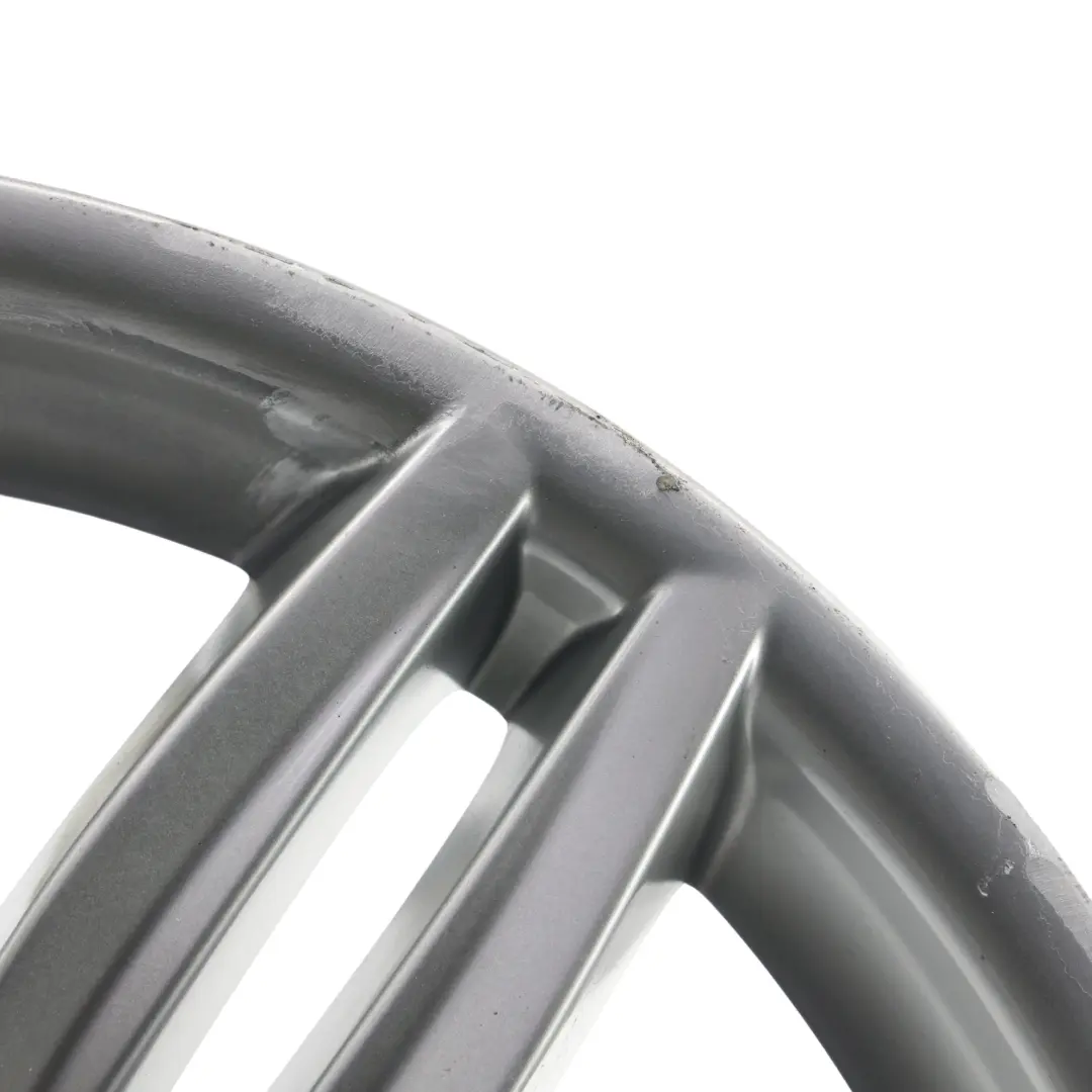 Alloy Rim M Double Spoke 351 Silver 9J 19" ET:44 to BMW F10 F12 Rear Wheel with Part number 7842653 BMW F10 F12 Rear Wheel Alloy Rim M Double Spoke 351 Silver 9J 19" ET:44 - SKU 7842653-7 - Part number 7842653