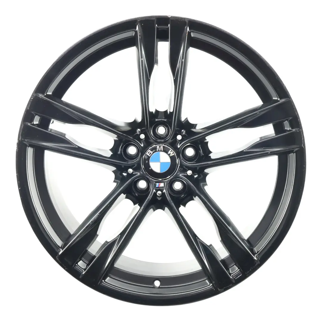 Hinten Alu Felge Alufelge 20" 9J ET:44 M Doppelspeiche 373 für BMW F06 F12 mit Teilenummer 7843716 BMW F06 F12 Hinten Alu Felge Alufelge 20" 9J ET:44 M Doppelspeiche 373 - SKU 7843716-1 - Teilenummer 7843716
