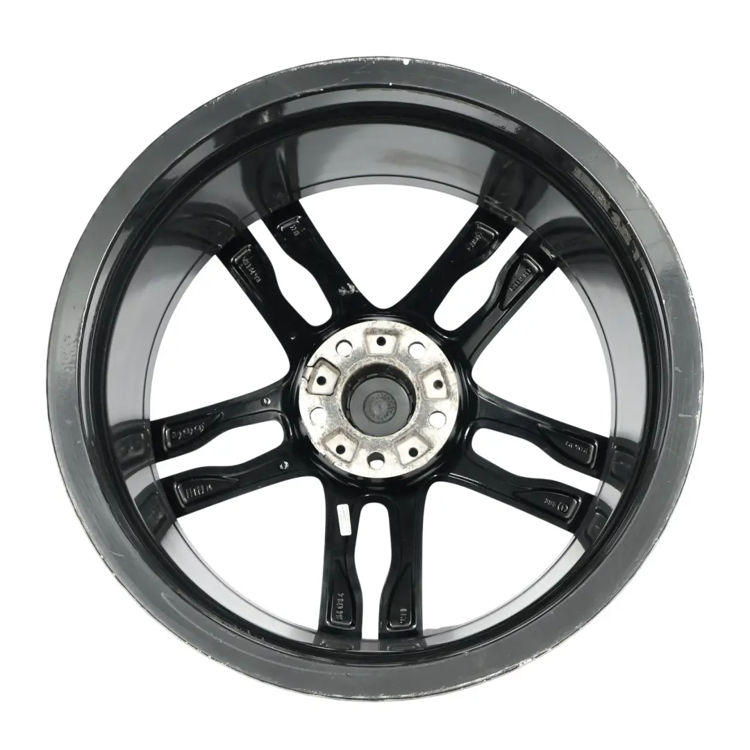 BMW F06 F12 Negro Llanta Trasera Aleación 20" 9J ET:44 M Doble Radio 373 - SKU 7843716-1 - Número de pieza 7843716