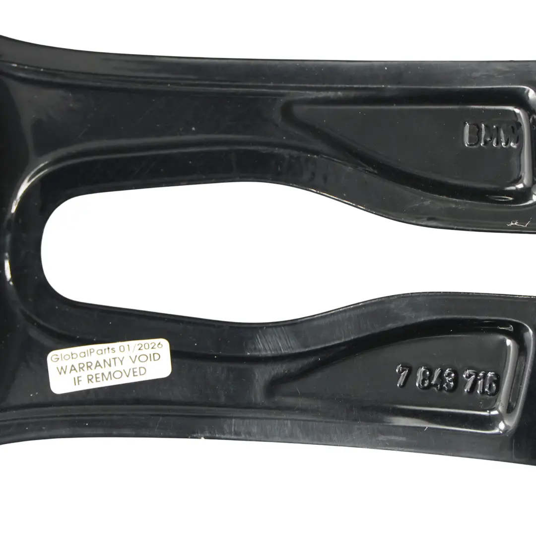 Negro Llanta Trasera Aleación 20" 9J ET:44 M Doble Radio 373 para BMW F06 F12 con número de pieza 7843716 BMW F06 F12 Negro Llanta Trasera Aleación 20" 9J ET:44 M Doble Radio 373 - SKU 7843716-1 - Número de pieza 7843716