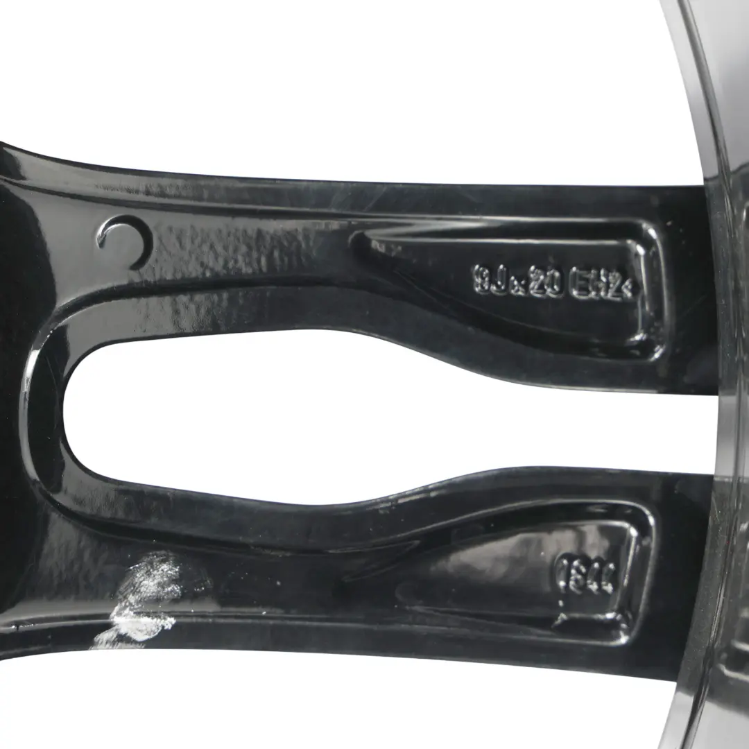 Cerchio Posteriore Nero Lega 20" 9J ET:44 M Doppie Razze 373 per BMW F06 F12 con numero di parte 7843716 BMW F06 F12 Cerchio Posteriore Nero Lega 20" 9J ET:44 M Doppie Razze 373 - SKU 7843716-1 - Numero di parte 7843716