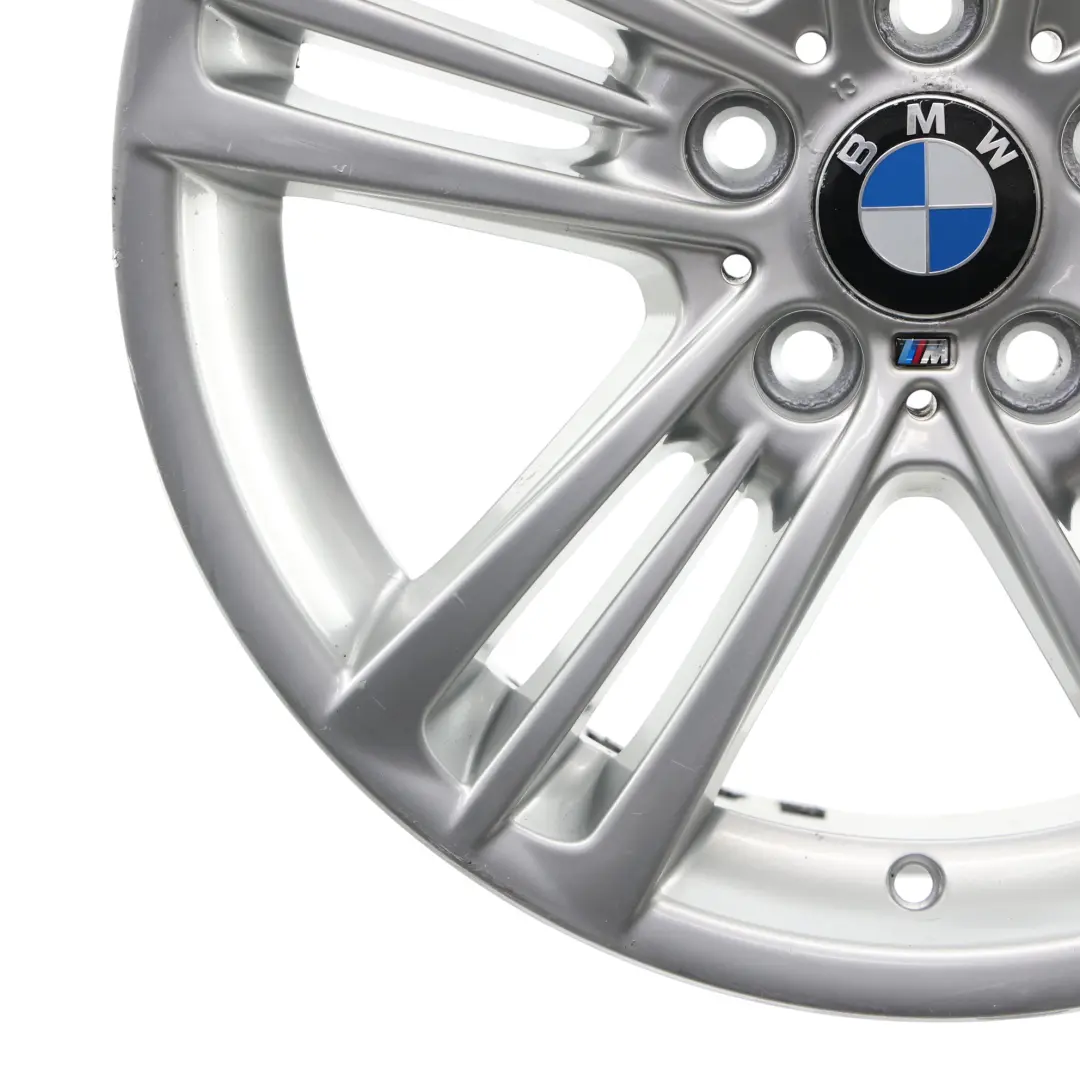 BMW X3 F25 X4 F26 Silberne Leicht Metall Felge 18" 8J ET:43 - SKU 7844249-2 - Teilenummer 7844249