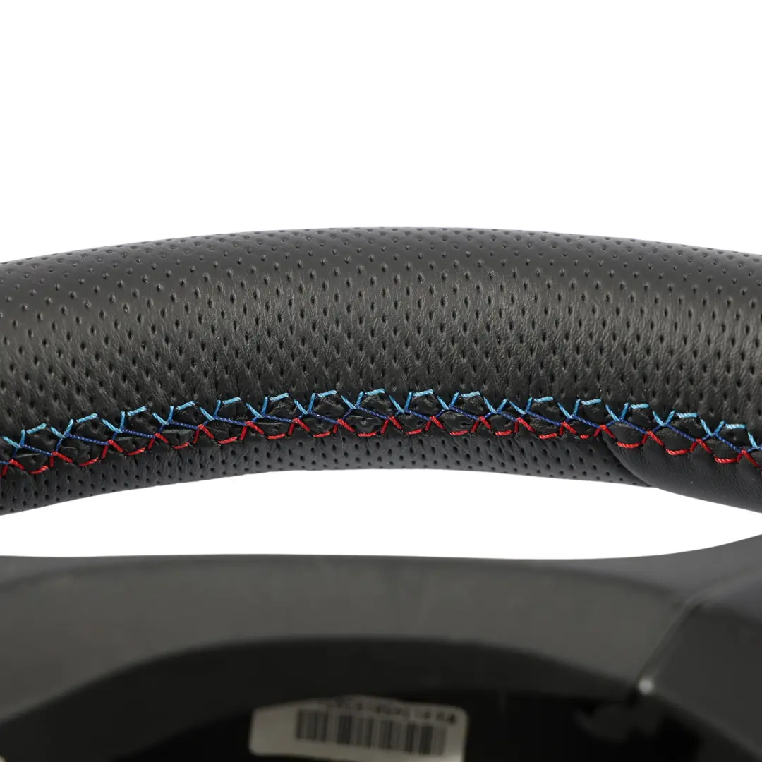 NUOVO Nero Pelle M Sport M-Tricolore Multifunzione per BMW X5 E70 Volante con numero di parte 7844566 BMW X5 E70 Volante NUOVO Nero Pelle M Sport M-Tricolore Multifunzione - SKU 7844566-2 - Numero di parte 7844566