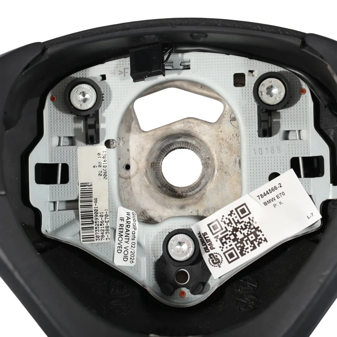 BMW X5 E70 Lenkrad NEU Schwarz Leder M Sport M-Tricolored Multifunktion - SKU 7844566-2 - Teilenummer 7844566