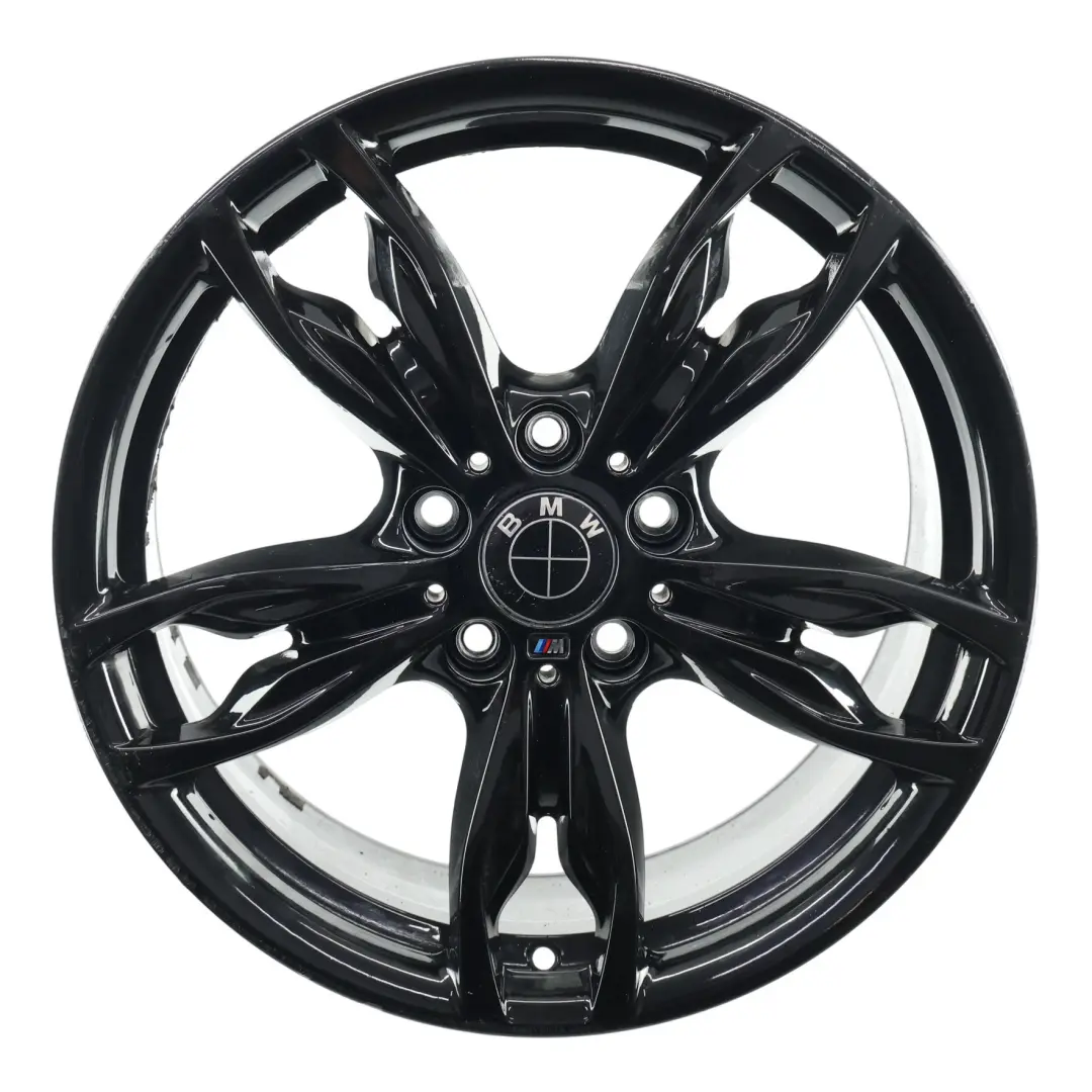 Llanta de Aleación Negra 18" M Doble Radio 436 ET:45 7,5J para BMW F20 F21 F22 F23 con número de pieza 7845870 BMW F20 F21 F22 F23 Llanta de Aleación Negra 18" M Doble Radio 436 ET:45 7,5J - SKU 7845870-2 - Número de pieza 7845870
