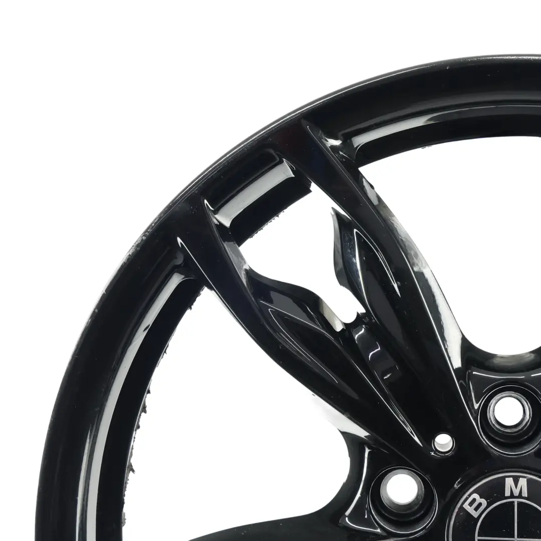 BMW F20 F21 F22 F23 Llanta de Aleación Negra 18" M Doble Radio 436 ET:45 7,5J - SKU 7845870-2 - Número de pieza 7845870