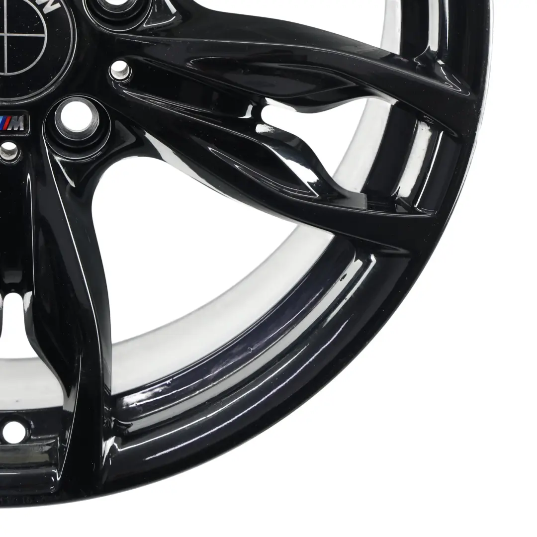 BMW F20 F21 F22 F23 Llanta de Aleación Negra 18" M Doble Radio 436 ET:45 7,5J - SKU 7845870-2 - Número de pieza 7845870