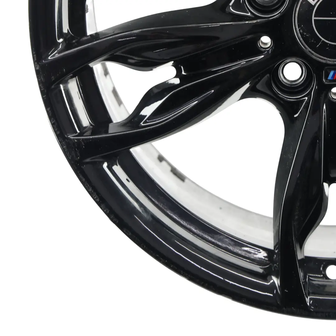 Alloy Rim 18 to BMW F20 F21 F22 F23 Black Wheel with Part number 7845870 BMW F20 F21 F22 F23 Black Wheel Alloy Rim 18 - SKU 7845870-2 - Part number 7845870