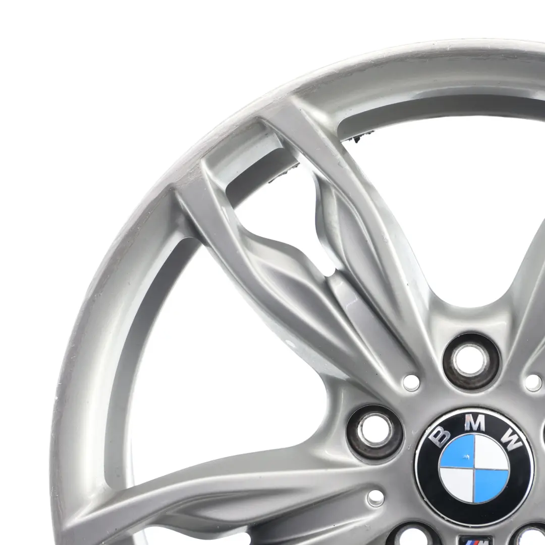 BMW F20 Front Ferric Grey Wheel Alloy Rim 18" M Double Spoke 436 7,5J - SKU 7845870-4 - Part number 7845870