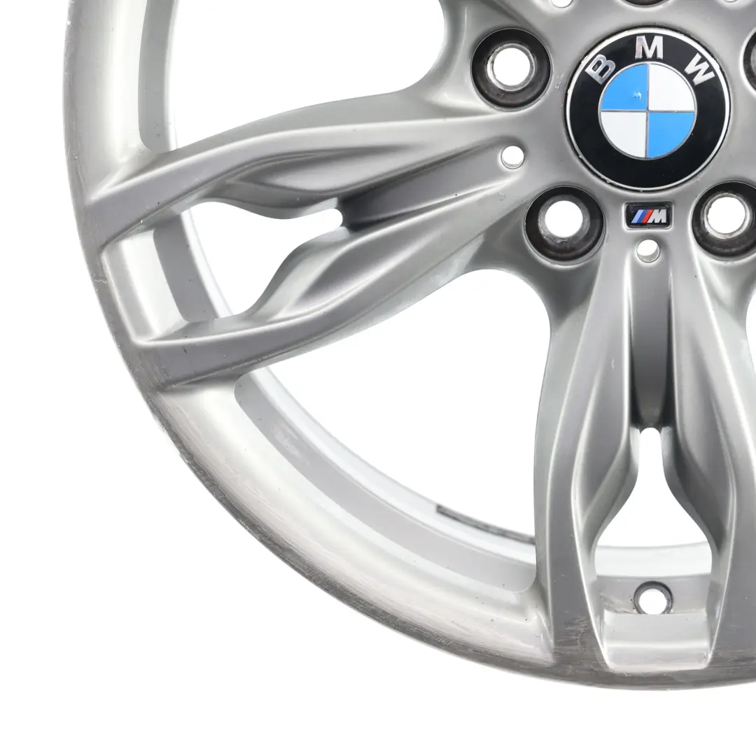 BMW F20 Jante avant en alliage gris ferrique 18" M Double Spoke 436 7,5J - SKU 7845870-4 - Numéro de pièce 7845870