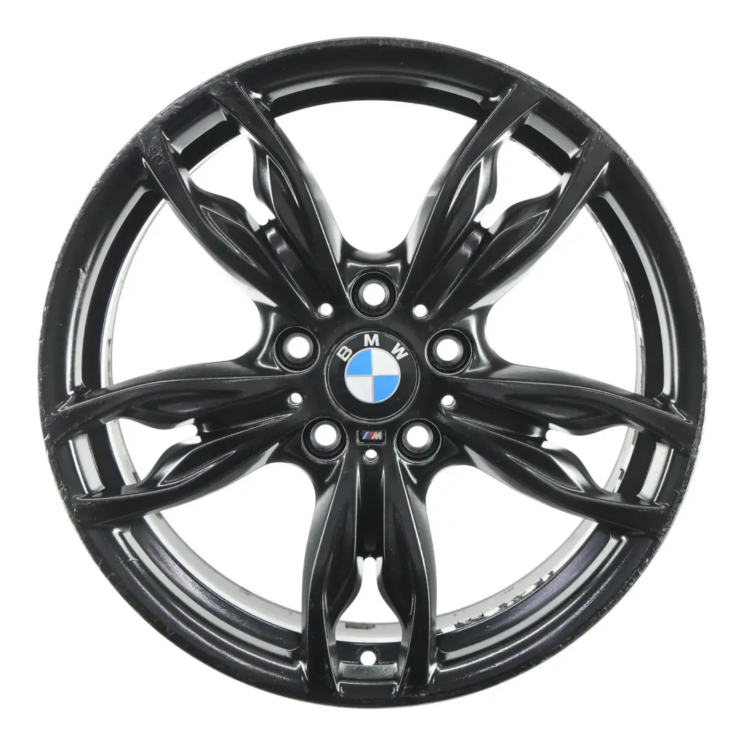 Alloy Rim 18" 7,5J ET:45 M Styling 436 to BMW F20 F21 F22 F23 Black Wheel with Part number 7845870 BMW F20 F21 F22 F23 Black Wheel Alloy Rim 18" 7,5J ET:45 M Styling 436 - SKU 7845870-7 - Part number 7845870