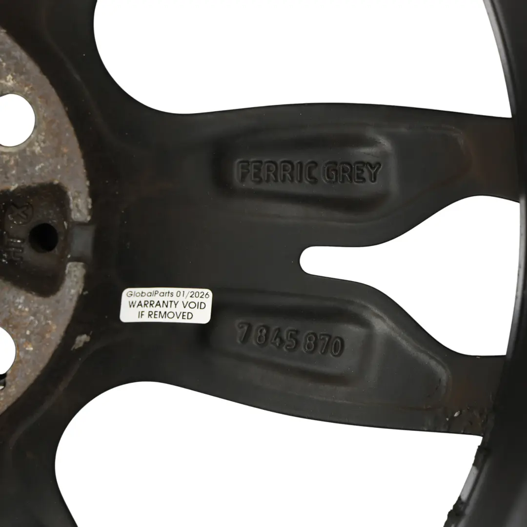 Alloy Rim 18" 7,5J ET:45 M Styling 436 to BMW F20 F21 F22 F23 Black Wheel with Part number 7845870 BMW F20 F21 F22 F23 Black Wheel Alloy Rim 18" 7,5J ET:45 M Styling 436 - SKU 7845870-7 - Part number 7845870