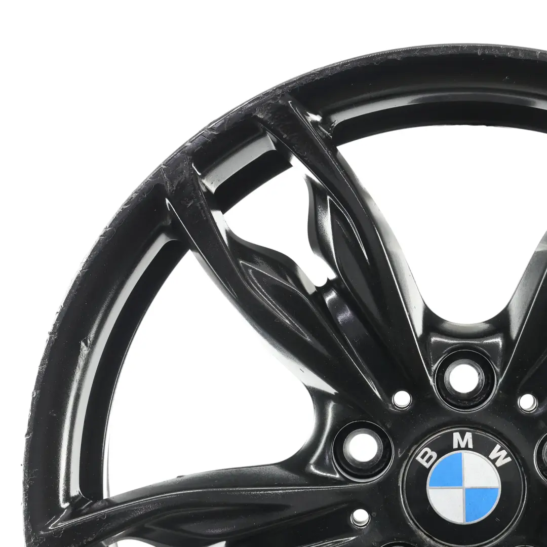 Alloy Rim 18" 7,5J ET:45 M Styling 436 to BMW F20 F21 F22 F23 Black Wheel with Part number 7845870 BMW F20 F21 F22 F23 Black Wheel Alloy Rim 18" 7,5J ET:45 M Styling 436 - SKU 7845870-7 - Part number 7845870