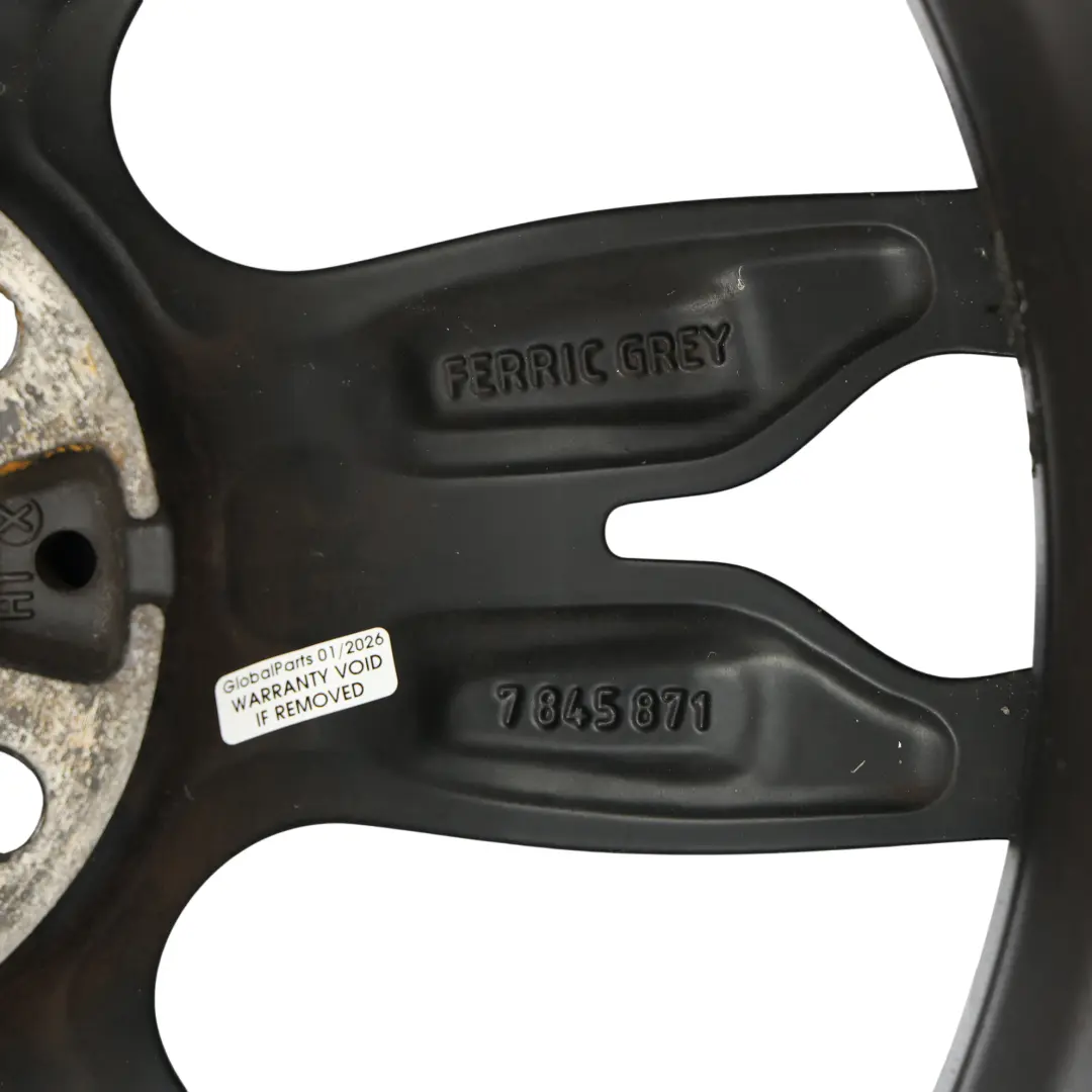 Alloy Rim 18" ET:52 8J M Double Spoke 436 to BMW F20 F21 F22 Black Wheel with Part number 7845871 BMW F20 F21 F22 Black Wheel Alloy Rim 18" ET:52 8J M Double Spoke 436 - SKU 7845871-10 - Part number 7845871