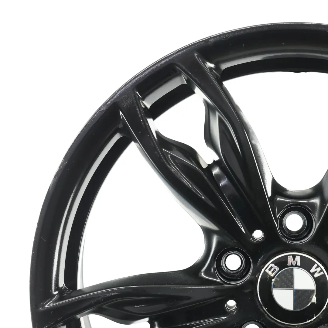 BMW F20 F21 F22 Black Wheel Alloy Rim 18" ET:52 8J M Double Spoke 436 - SKU 7845871-10 - Part number 7845871