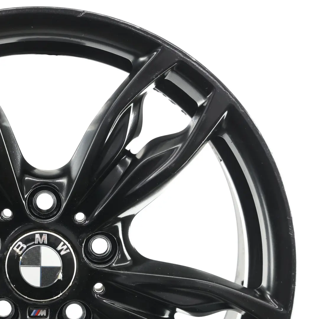 BMW F20 F21 F22 Black Wheel Alloy Rim 18" ET:52 8J M Double Spoke 436 - SKU 7845871-10 - Part number 7845871