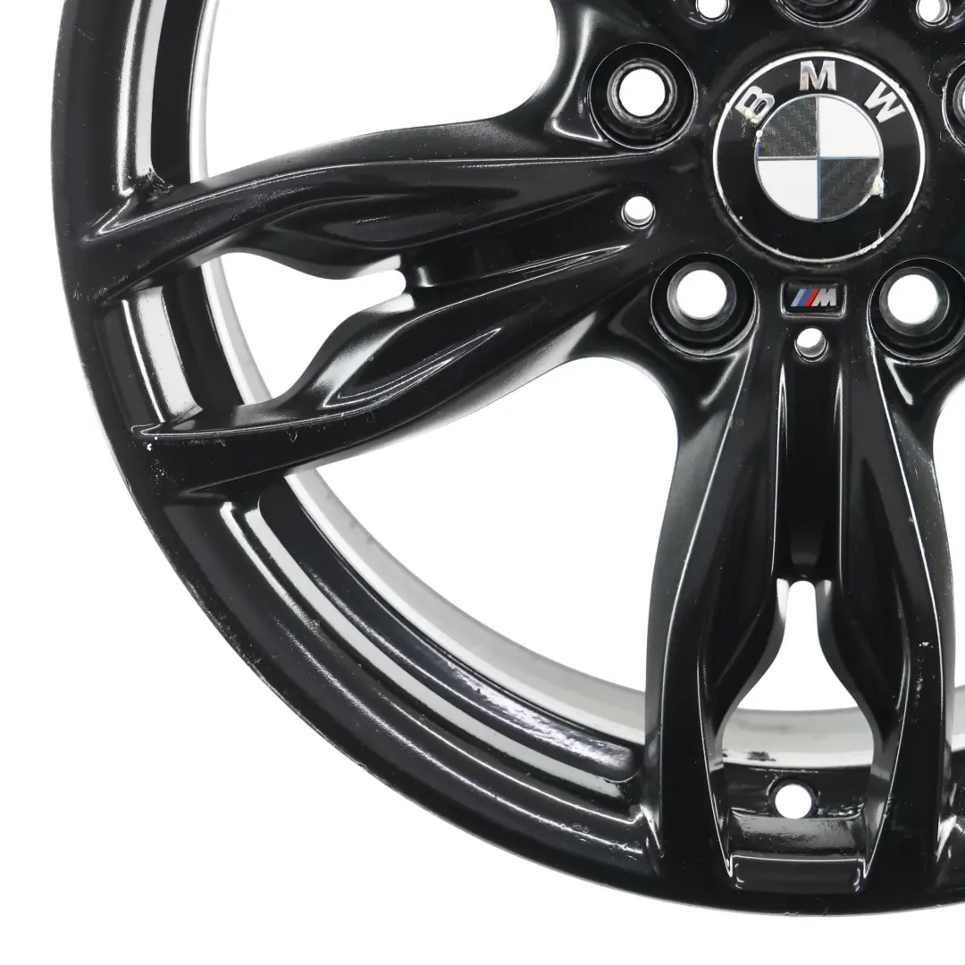 BMW F20 F21 F22 Black Wheel Alloy Rim 18" ET:52 8J M Double Spoke 436 - SKU 7845871-10 - Part number 7845871
