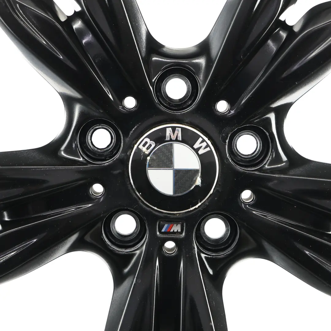 Alloy Rim 18" ET:52 8J M Double Spoke 436 to BMW F20 F21 F22 Black Wheel with Part number 7845871 BMW F20 F21 F22 Black Wheel Alloy Rim 18" ET:52 8J M Double Spoke 436 - SKU 7845871-10 - Part number 7845871